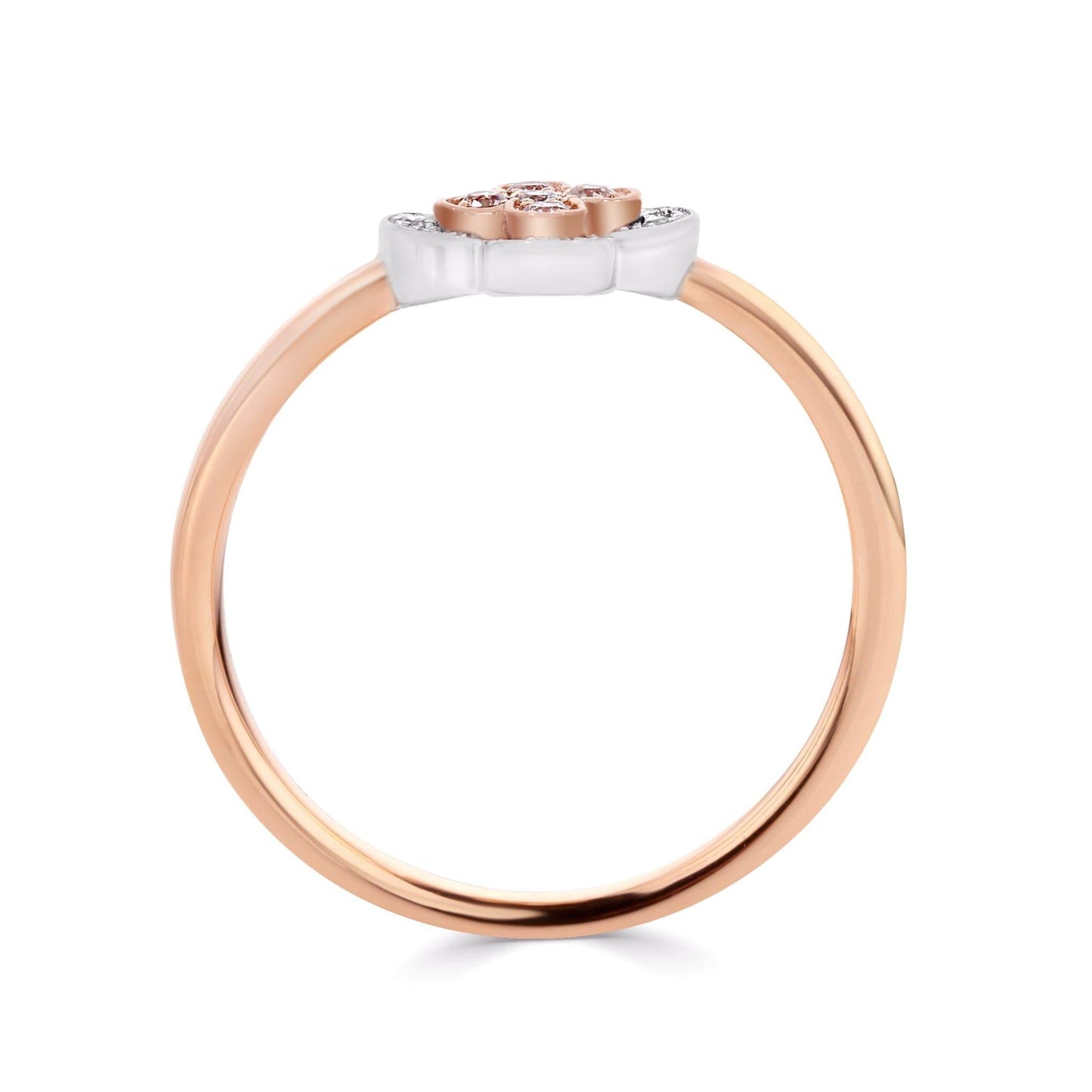 Eminence Pinks Clover Ring (6109782966434)