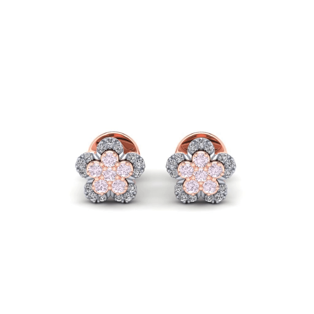 Eminence Pinks Diamond Flower Earrings – Eminence Pinks Japan
