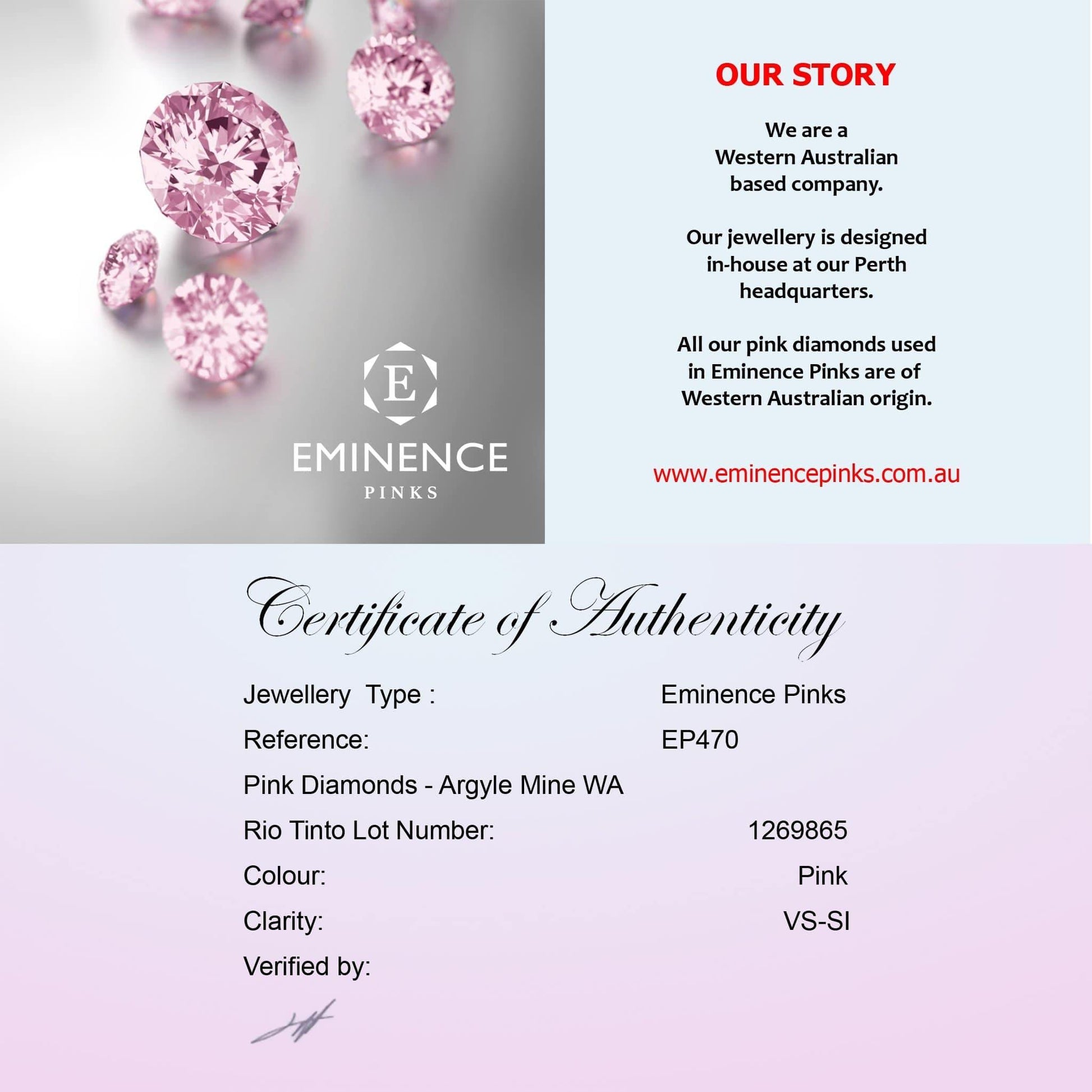 Eminence Pinks Diamond Flower Earrings - Rosendorff Diamond Jewellers