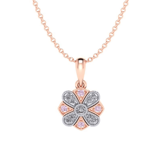 Eminence Pinks Vintage Pendant - Rosendorff Diamond Jewellers
