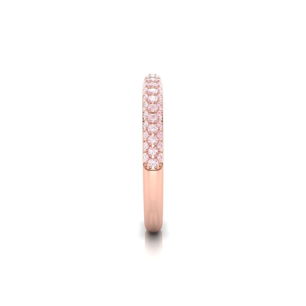 Eminence Pinks Micro Pave Ring - Rosendorff Diamond Jewellers