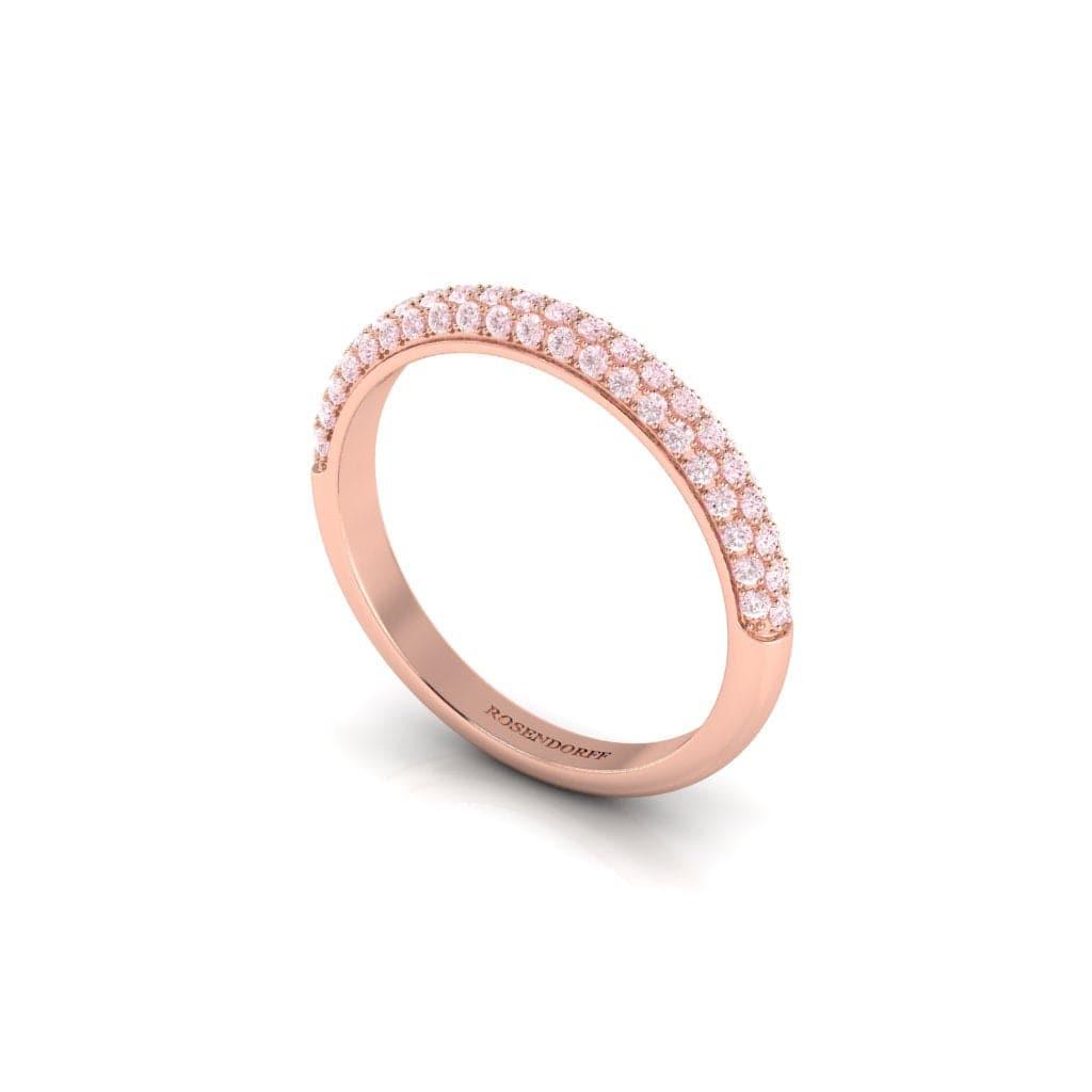 Eminence Pinks Micro Pave Ring - Rosendorff Diamond Jewellers